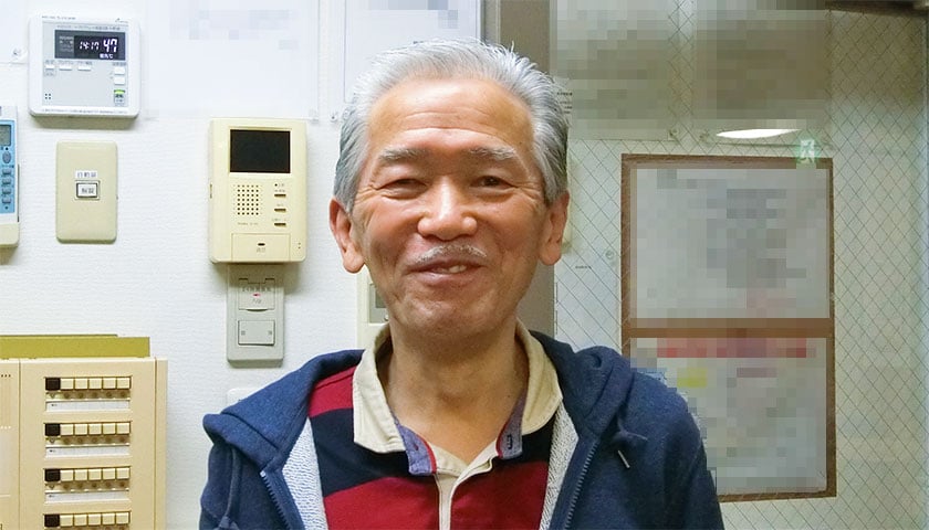 「はなまるホーム馬淵」の施設長 浦田佳。介護に携わってウン十年のベテランです。