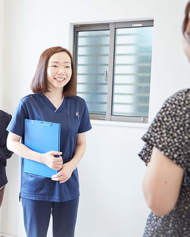 “医療人”として、地域の患者さまに寄り添いたい。