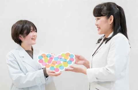 門間先生×清水さん