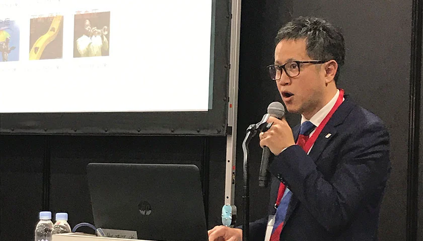 HGM編集長の門田伊三男(かどたいさお)は、編集方針などついて説明