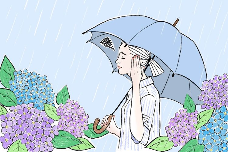 梅雨の頭痛を解消。スキマ時間におすすめのツボ5選
