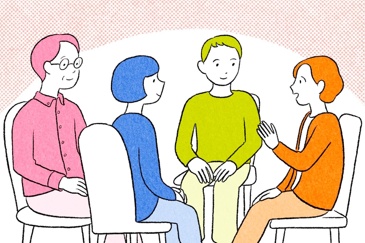 依存症当事者やその家族を支える「自助グループ」とは