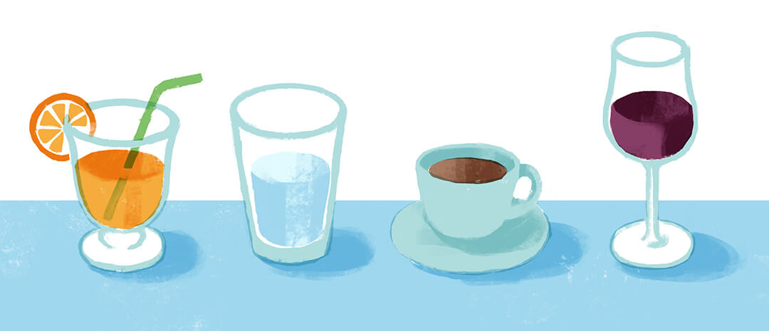 飲めばいいってものじゃない？水分補給の基礎知識