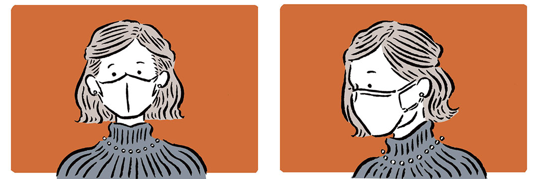 肌荒れを防ぐマスクの「素材」と「サイズ」の選び方