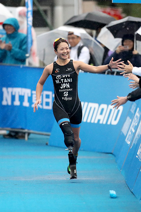谷 真海選手　Photo by 竹見脩吾