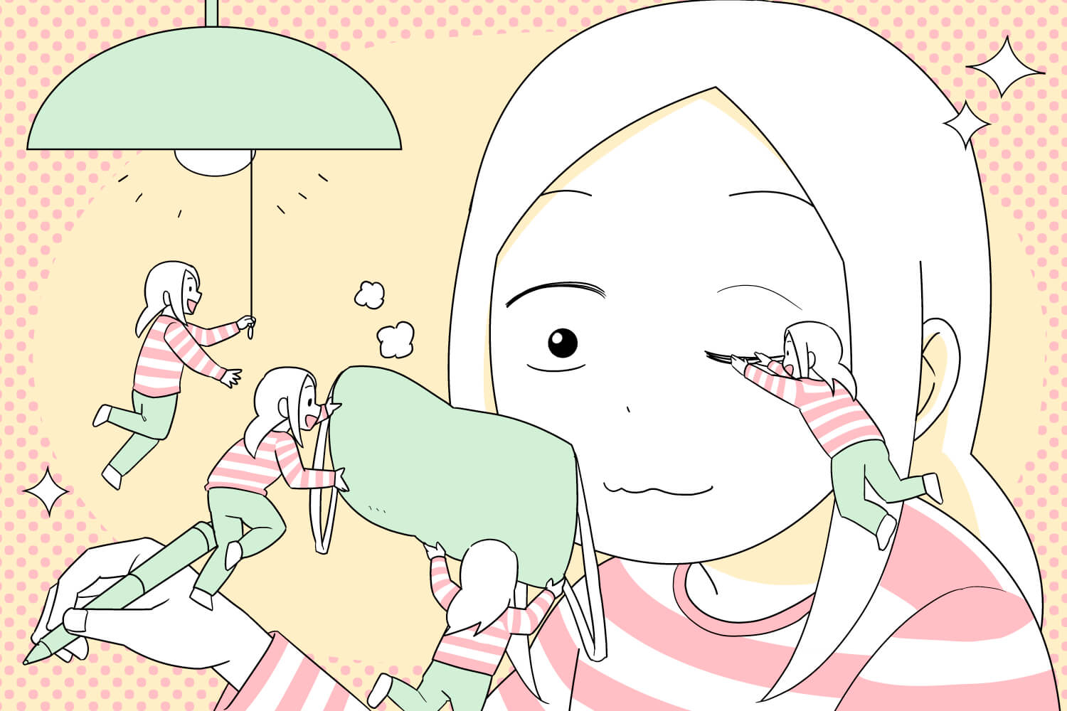 漫画家・一色美穂が実践！ドライアイ30日間ケア