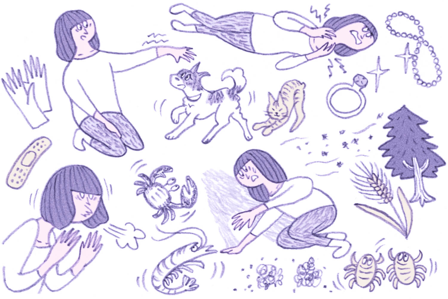 意外な大人のアレルギー。発症のきっかけや症状は？