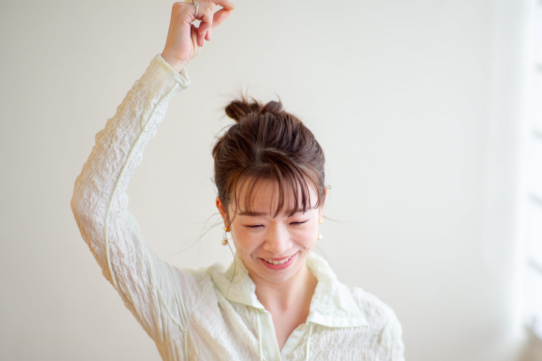 モデル・石井亜美　ポジティブマインドは「しなやかな体」から！