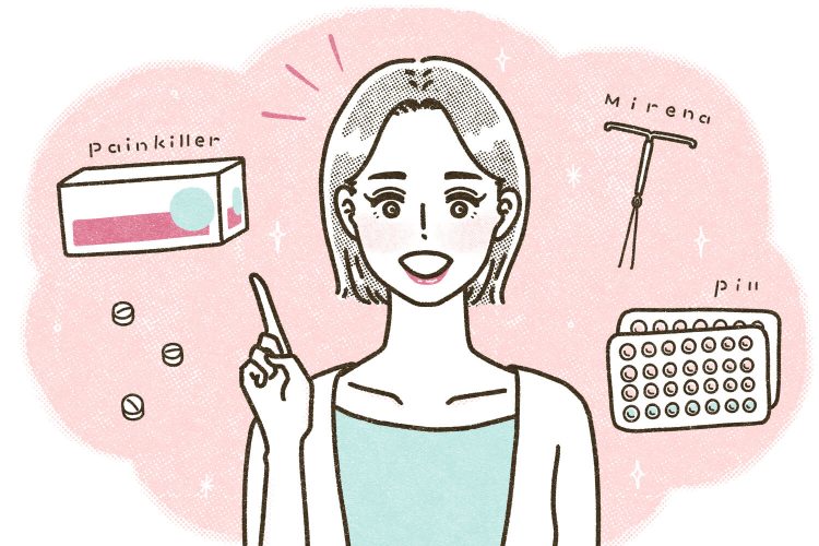 鎮痛薬、ピル、ミレーナ…我慢しない生理痛の対処法