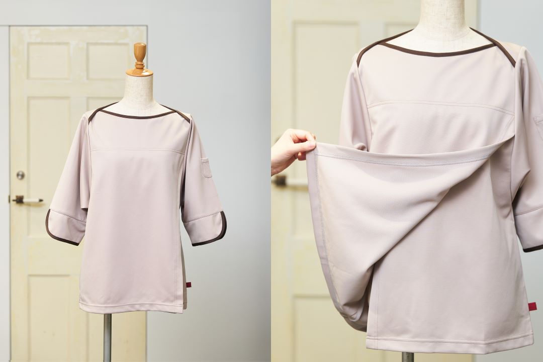 健診で着る「検診衣」。歴史とこだわりを聞いてきた！