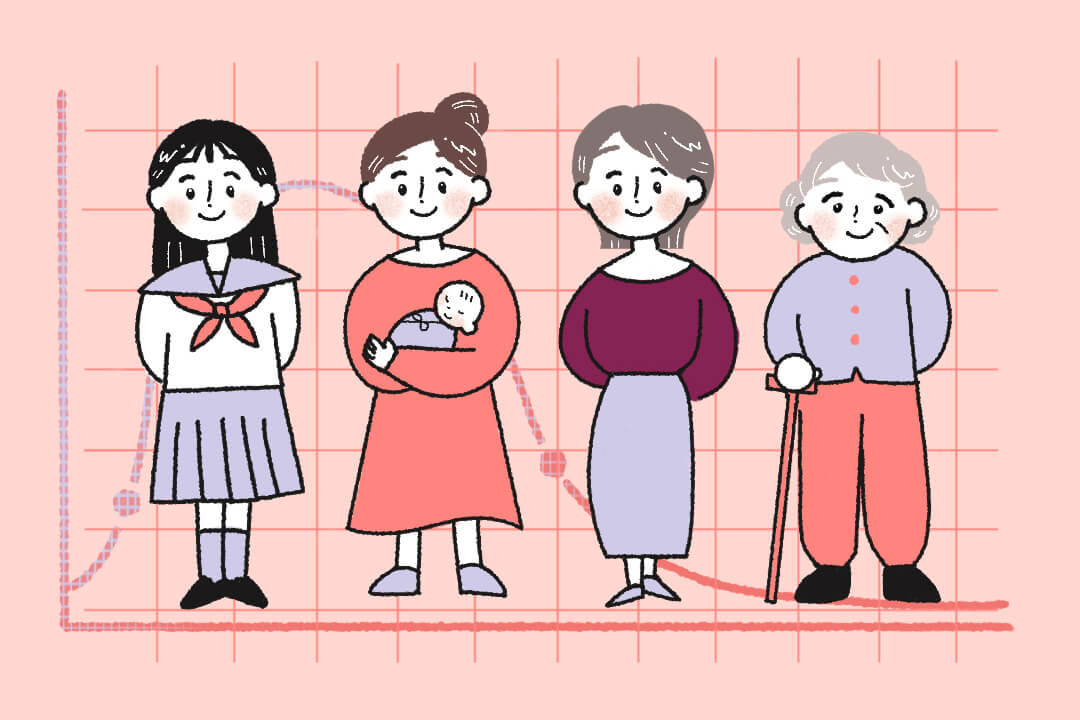 初経から閉経まで。生理のしくみと体の変化を知ろう