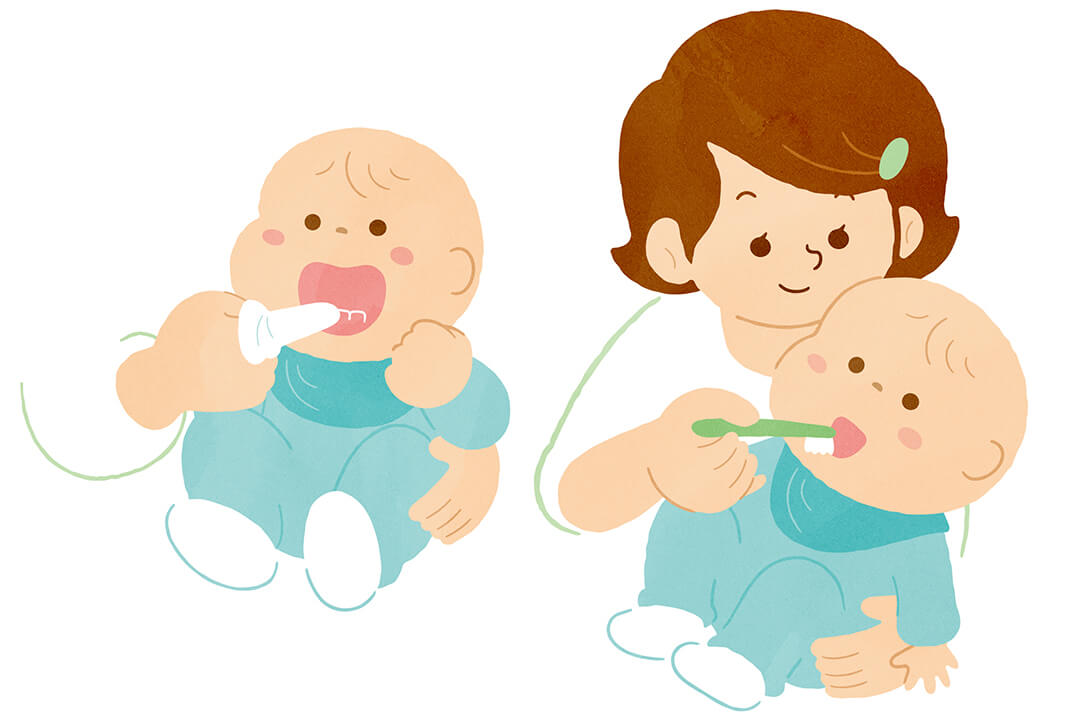 子どもの健やかな発育のために。成長別口腔ケアのコツ