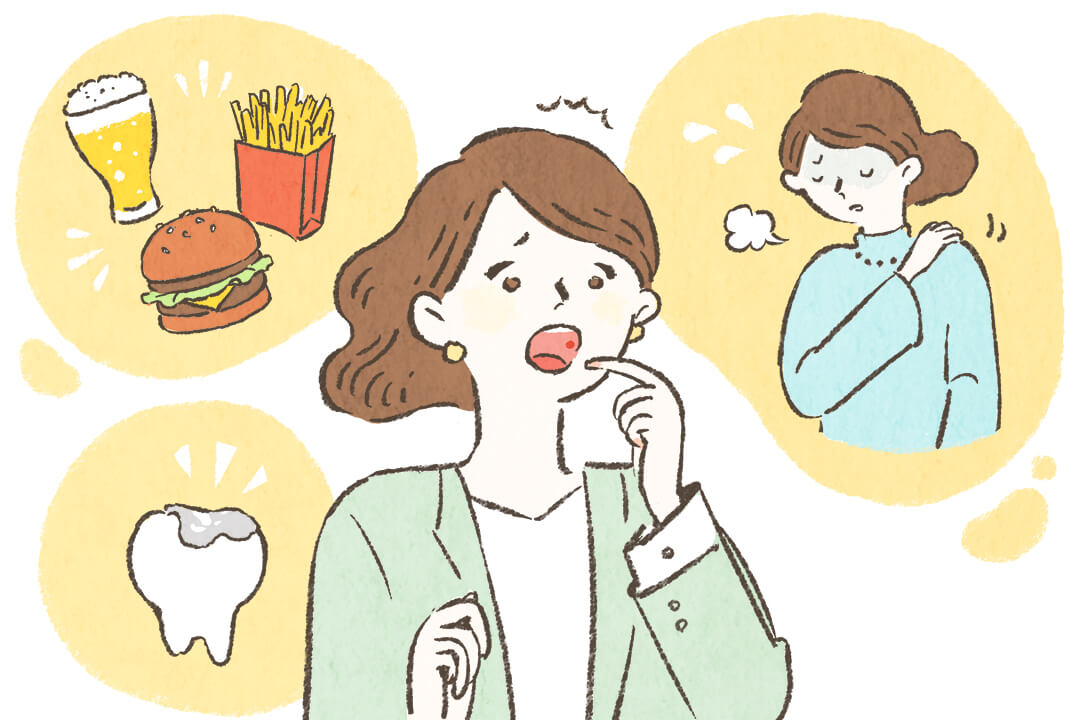 虫歯や口臭だけじゃない！よくある口腔トラブルって？