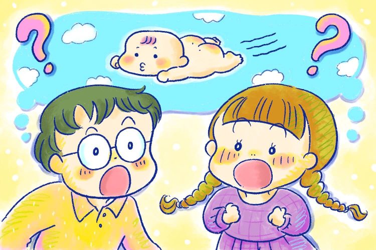 赤ちゃんはどう生まれるの？子どもの性の質問と答え方