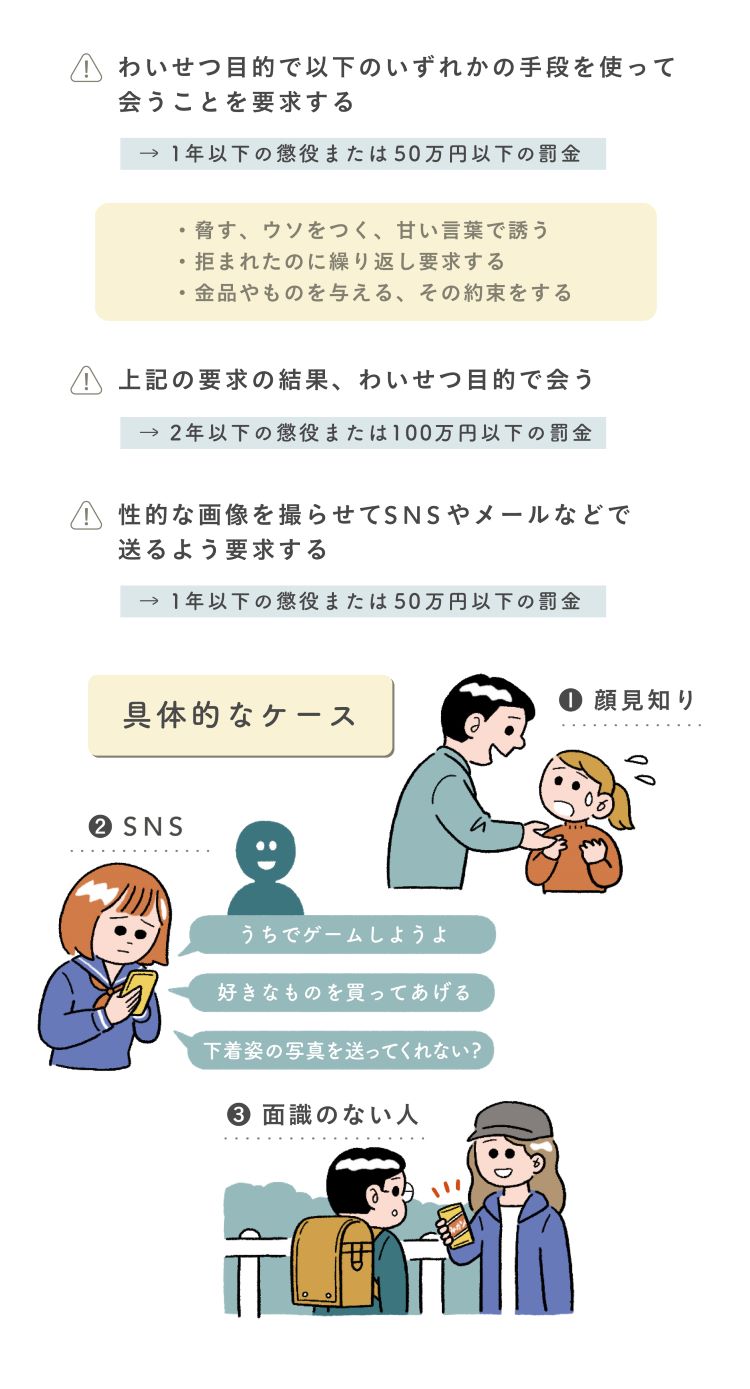 自分や大切な人を守る！性犯罪に関する法律の最新事情