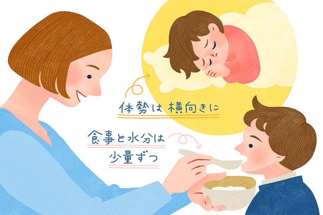子どもの咳による吐き気の原因は？対処法と知っておきたい病気