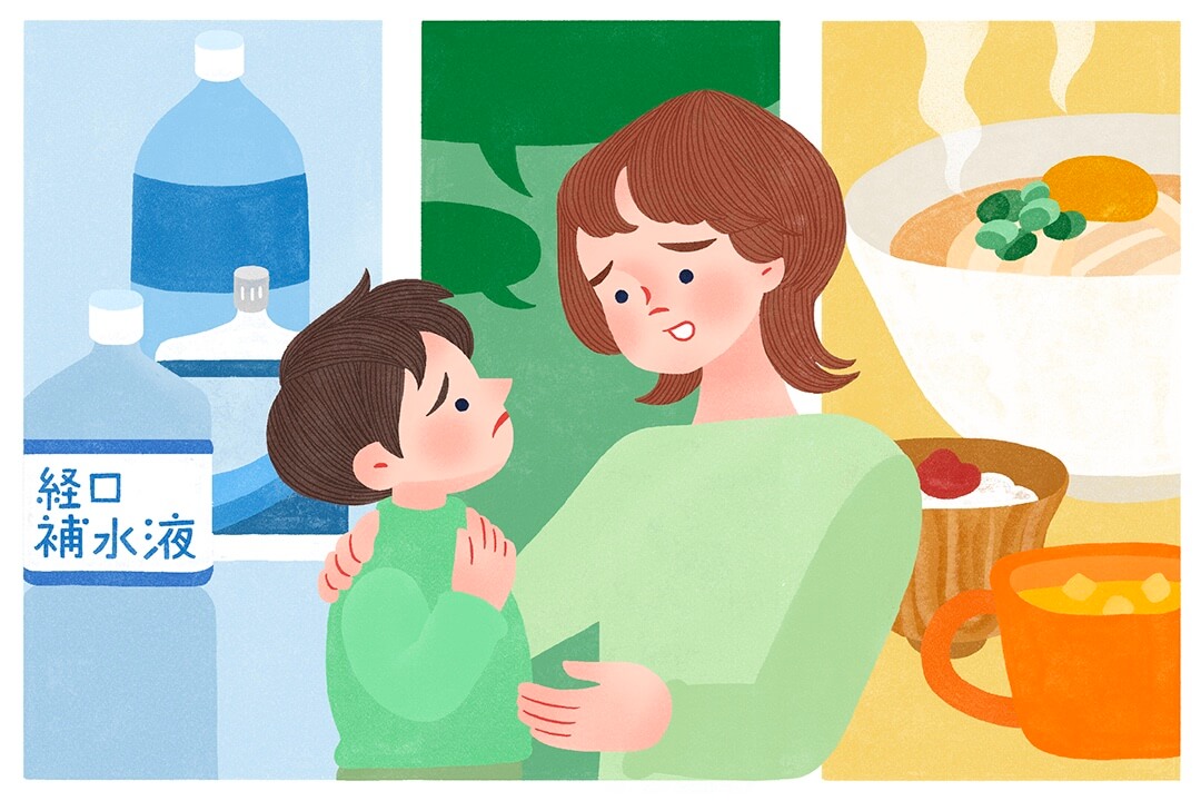 子どもの咳による吐き気の原因は？対処法と知っておきたい病気