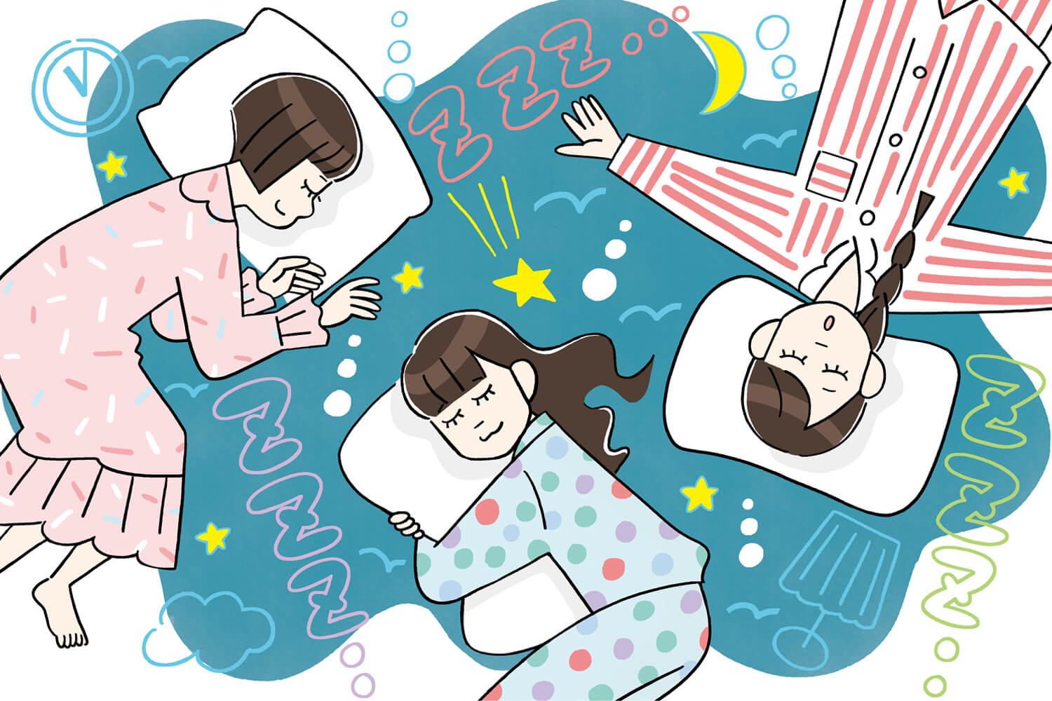 眠っている間に体や脳はどうなっている？睡眠の役割とは