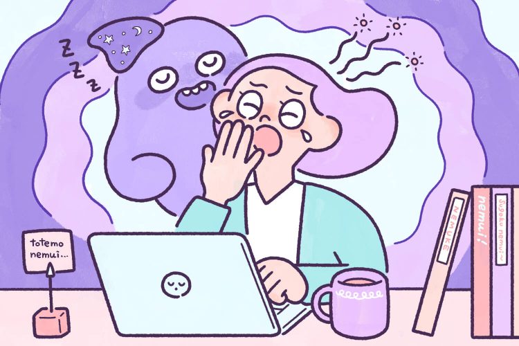 眠気覚ましのツボ4選！仕事中・授業中でもすぐにできる眠気対策