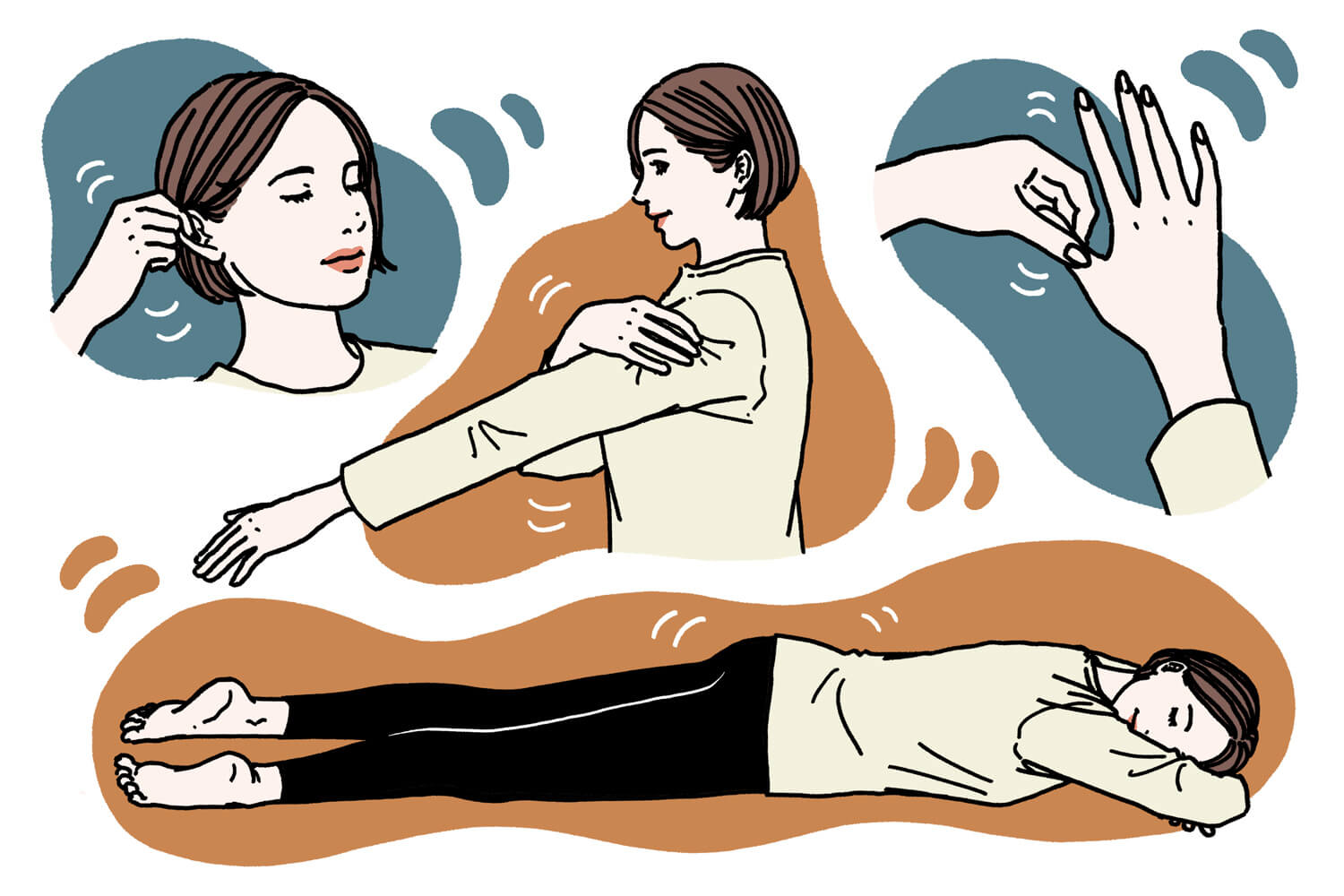 10秒でリフレッシュ！からだゆるめる「ふるふる体操」