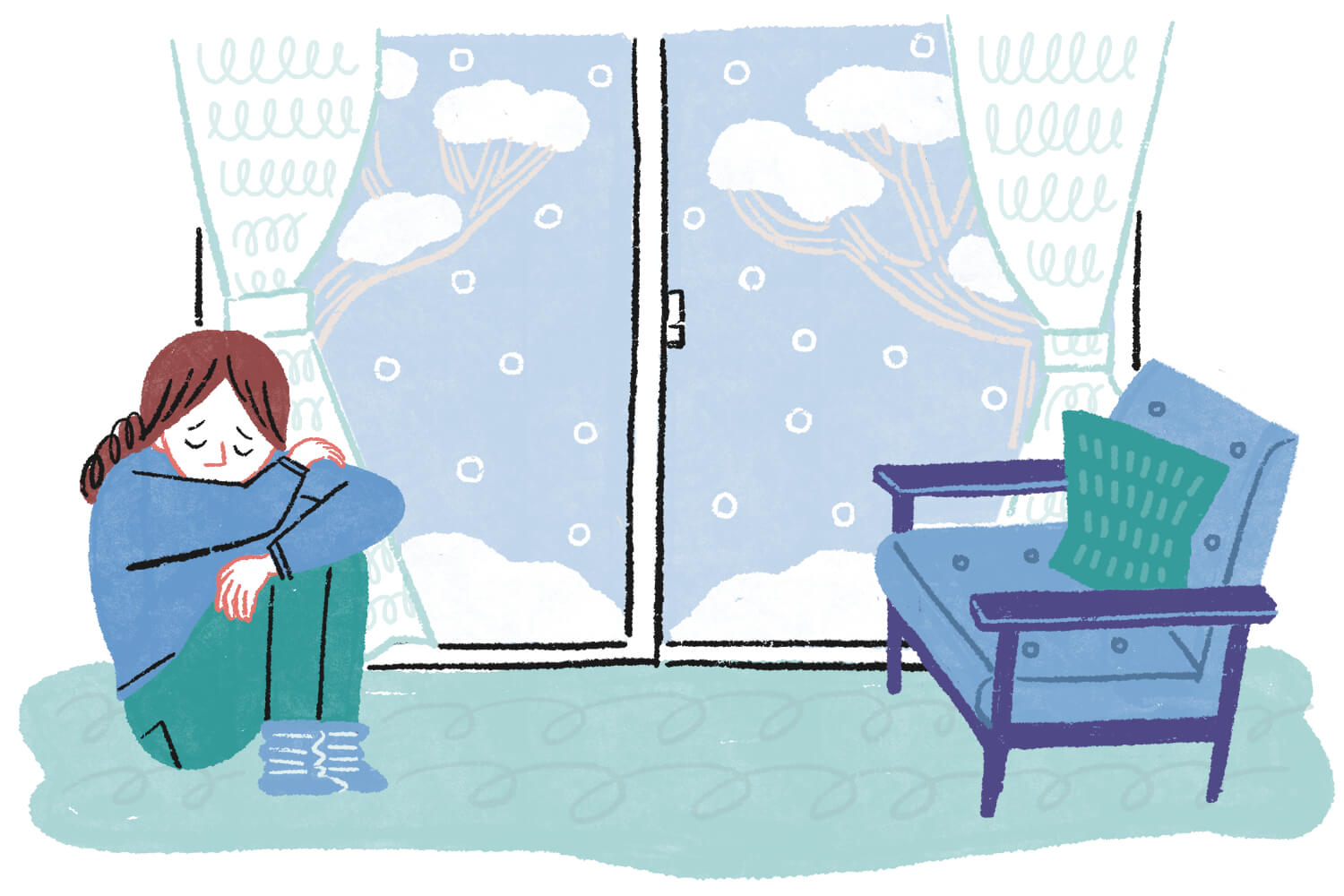 冬になると気分が落ち込む「冬季うつ」の症状と対策