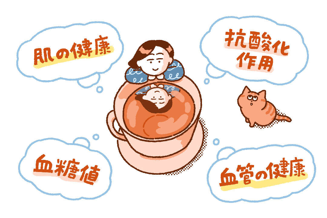 ルイボスティーの主なメリット4つ