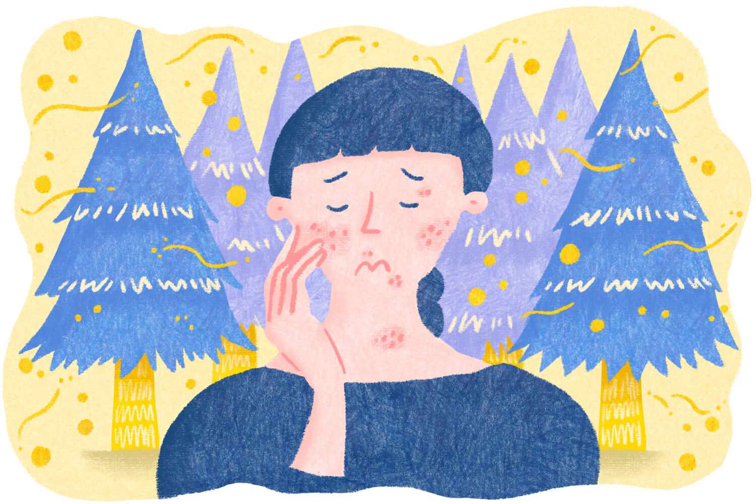 花粉で肌荒れ！？花粉皮膚炎の原因と今すぐできる予防法