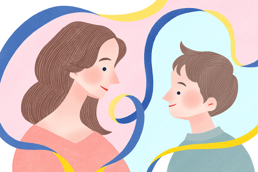 適度な境界線を持つ親子