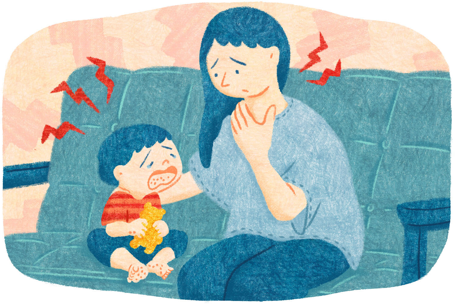 手足口病とは？子どもと大人の症状・家庭内感染の対策を解説