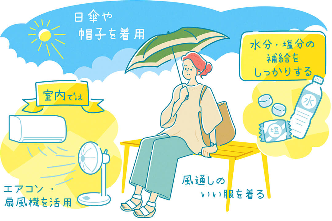 熱中症予防のためにできること
